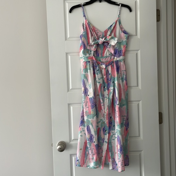 Frnch Paris key hole dress - Picture 2 of 6